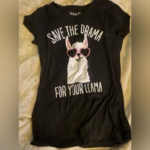 EUC- Medium 7-9 wound up printed Tee